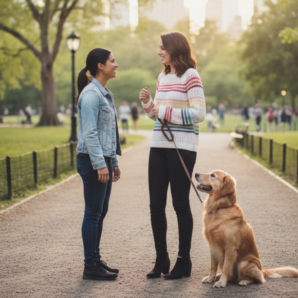Talbots Rainbow Open Stitch Raglan Happy Stripe Sweater
MEDIUM - Picture 9 of 13